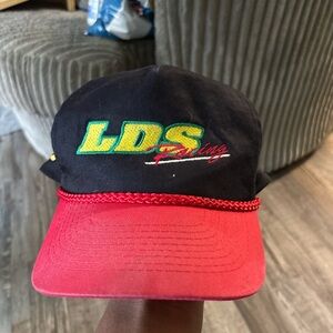 LDS Racing Black and Red Cap